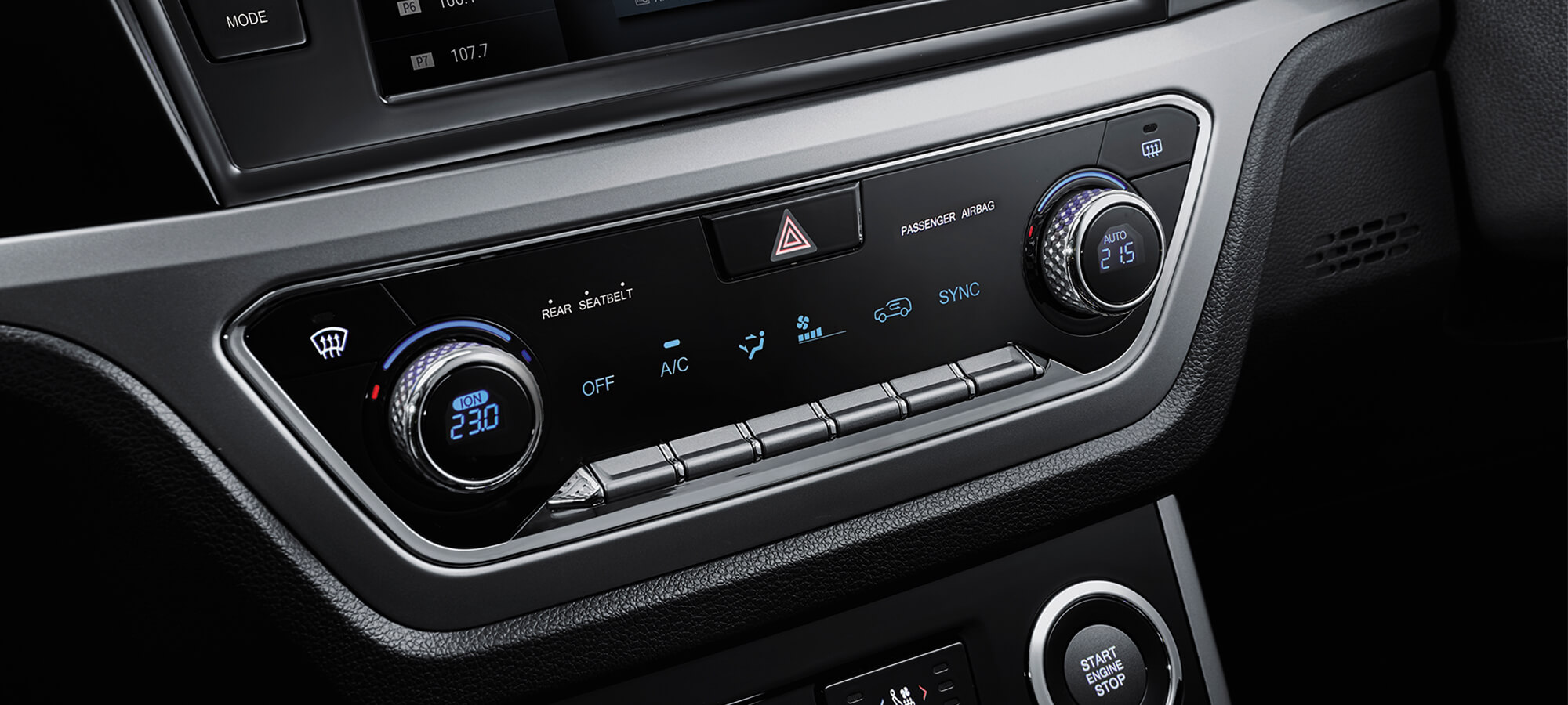 Dual zone climate control image (mobile)