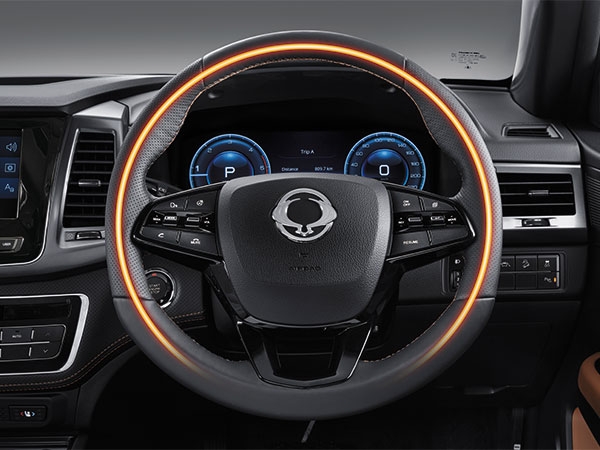 ssangyong musso2022 heated steering wheel