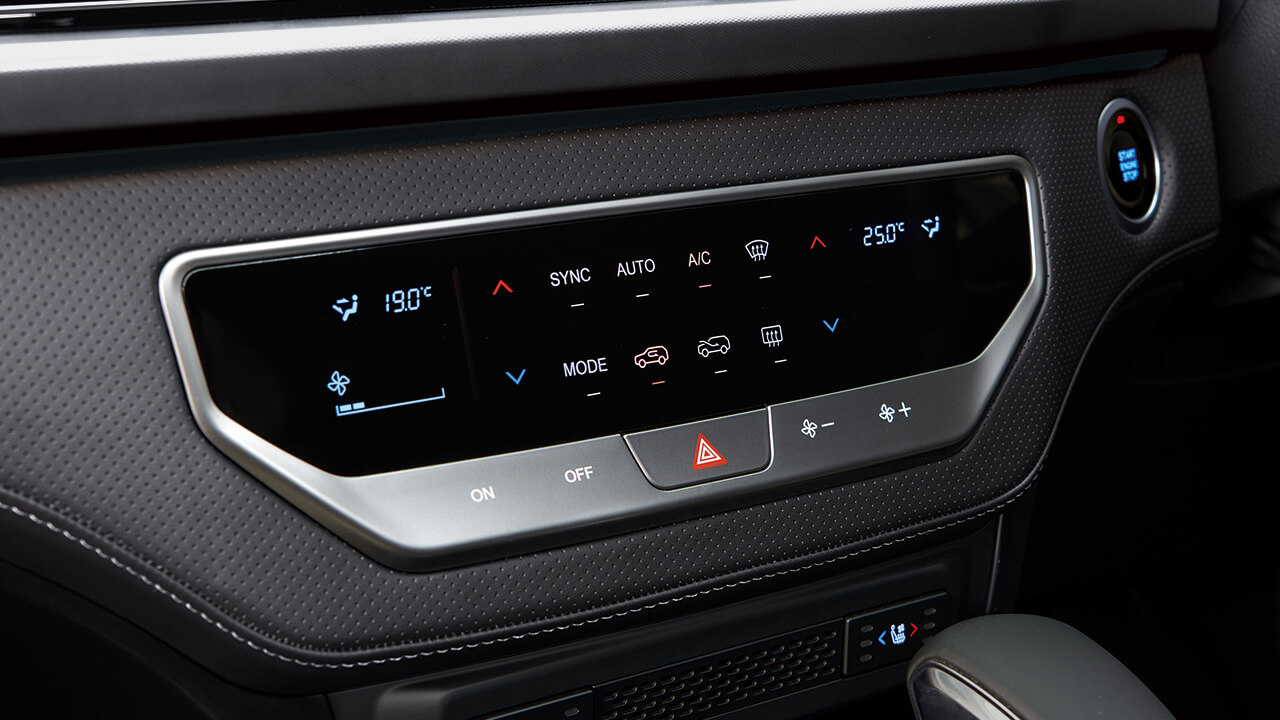 Dual zone automatic climate control